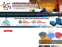 Tablet Screenshot of hammaddeleransiklopedisi.com